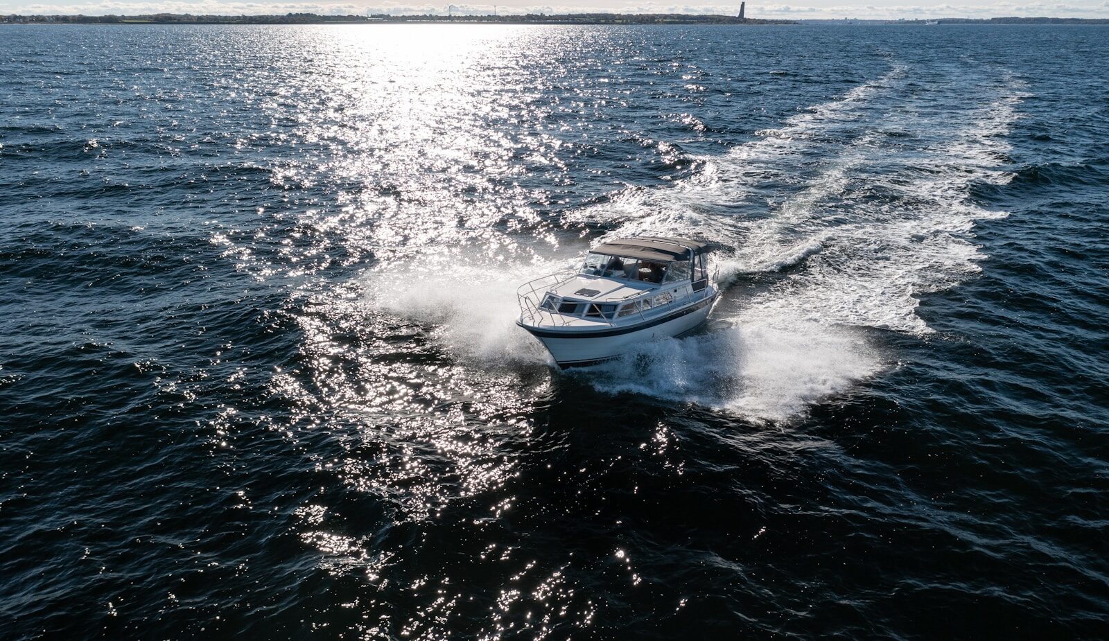 a boat on the water
