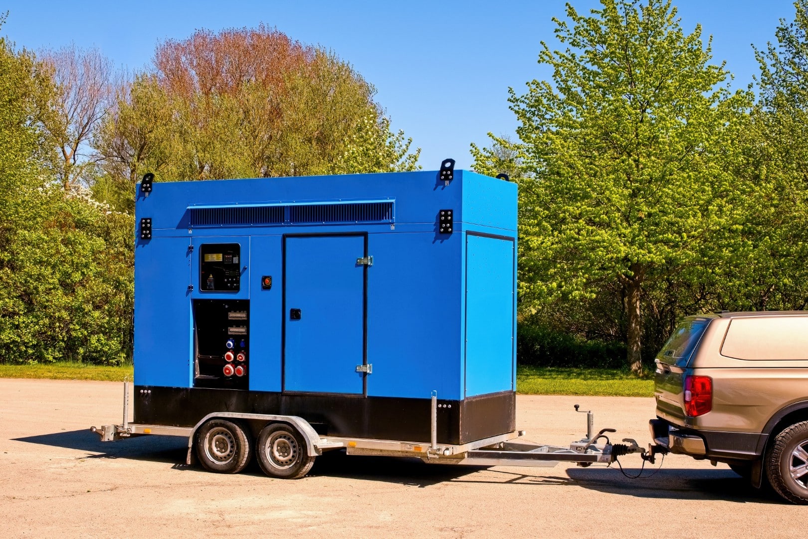 Mobile generator equipment
